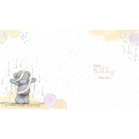 Birthday Banner Me to You Bear Birthday Card Extra Image 1